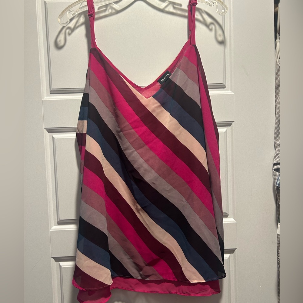 Torrid Size 3  Multi color swing cami